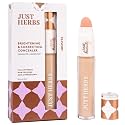 Just Herbs Concealer for Face Makeup With Liquorice Root Dewy Finish, Full Coverage Ultra Blendable Dark Circle Spot Brightening and Correcting Concealer 6ml (Ivory)