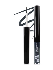 just herbs liquid eyeliner with waterproof  smudge-proof formula nutty brown 25 g