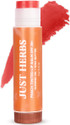 Just Herbs Tinted Lip Balm SPF 20+ For Dry and Chapped Lips for Women and Men - Peach