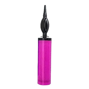 just party hand held balloon air pump party decoration item for birthdayanniversaryparty decoration assorted colour