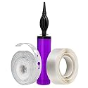 Just Party Hand Held Balloon Air Pump Inflator for Pastle Balloons, 5 Meter Balloon Arch Kit &amp; 1 Roll of 100 pc Removable Glue Dot for Decoration of Birthday/Anniversary/Engagement