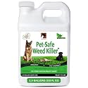 Just For Pets Pet Safe Weed Killer - Case of 2.5 Gallon Refills (320oz)