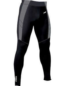 just rider color block men black grey tights