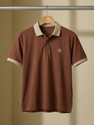 JUST ROAR Colorblock Men Polo Neck Multicolor