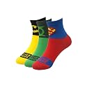 JUSTICE LEAGUE unisex-child Calf Socks