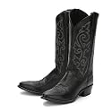 Justin Buck 13" Cowboy Boots for Men, Full-Grain Leather