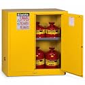 Justrite 30 Gallon Manual Close Flammable Storage Cabinet, 18 Gauge Steel
