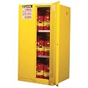 Justrite 60 Gallon Manual Close Flammable Storage Cabinet, 18 Gauge Steel