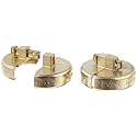 Justrite Master Lock 08509 Zinc Drum Plug Locking Device - 55 gal Plastic Drum Compatibility - 697841-13220 [PRICE is per EACH]