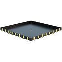 Justrite Rigid-Lock QuickBerm®, 16' x 16' x 12"