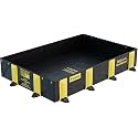 Justrite Rigid-Lock QuickBerm®, 4' x 6' x 12"