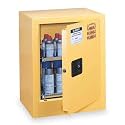 Justrite Sure-Grip® EX Benchtop Flammable Safety Cabinet, Manual Close, 1 Door, 4 Gal