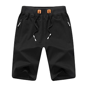 JustSun Mens Shorts Casual Sports with Elastic
