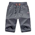 JustSun Mens Shorts Casual Sports with Elastic