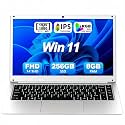 JUSTTHINK Laptop 14 Inches, 8GB RAM 256GB SSD, Win11 Laptop, Notebook Laptops, Long Battery Life, Type-c Laptops for Business and Students