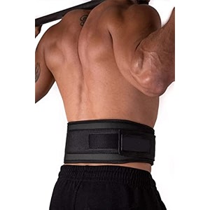 justwin 434inch34 foam padded weight lifting belt back gym strap training support fitness exercise bodybuilding large