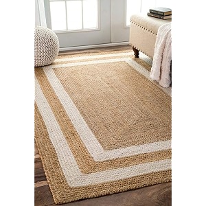 Jute Braided Natural Hand Woven Reversible