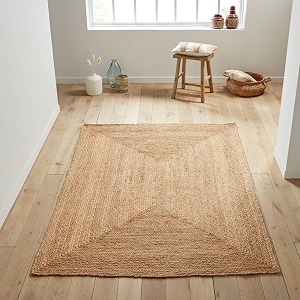 Jute Braided Natural Hand Woven Reversible