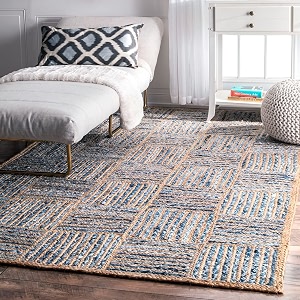 Jute Braided Natural Hand Woven Reversible