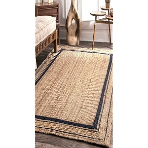 Jute Braided Natural Hand Woven Reversible