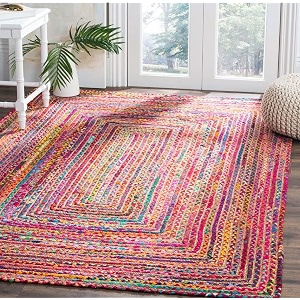 Jute Braided Natural Hand Woven Reversible