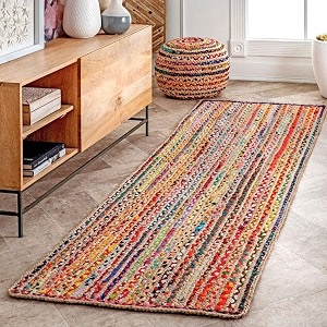 Jute Braided Natural Hand Woven Reversible