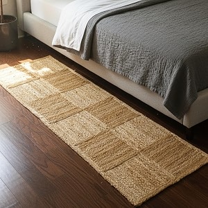 Jute Braided Natural Hand Woven Reversible