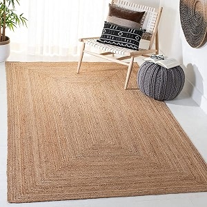 Jute Braided Natural Hand Woven Reversible