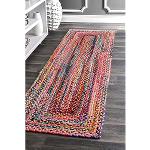 Jute Braided Natural Hand Woven Reversible