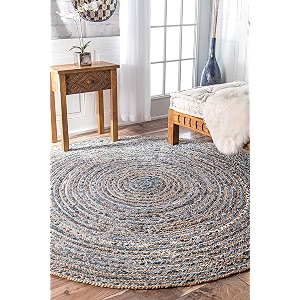 Jute Braided Natural Hand Woven Reversible