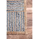 Jute Braided Natural Hand Woven amp Reversible