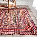 Jute Braided Natural Hand Woven amp Reversible