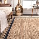 Jute Braided Natural Hand Woven amp Reversible