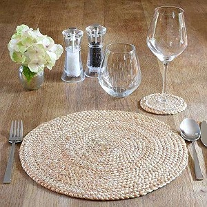 Jute Braided Natural Rug Hand Woven