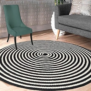 Jute Braided Natural Rug - Hand Woven