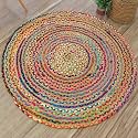 Jute Braided Natural Rug Hand Woven amp