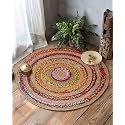 Jute Braided Natural Rug Hand Woven amp