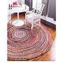 Jute Braided Natural Rug Hand Woven amp