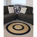 Jute Braided Natural Rug Hand Woven amp