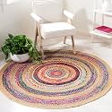 Jute Braided Natural Rug Hand Woven amp