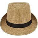 Jute Hat for MAN, Fashionable Men Beach Caps, Sun Protection Cowboy HAT