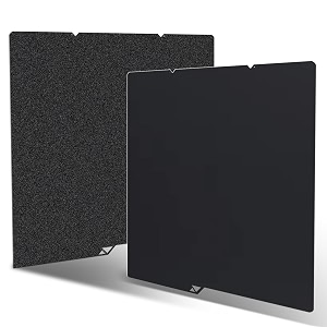 juupine kobra s1 build plate 264x276mm double sided pei build plate smooth amptextured pei sheet printing platform flexible spring steel sheet compatible with anycubic kobra s1 combo 3d printer