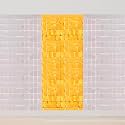 Square Foil Curtains Backdrop Decoration | Pack of 3 (2 Silver &amp; 1 Gold) | 9 x 6 ft | Fringe Curtain for Birthday, Wedding, Anniversary &amp; Baby Shower Party Stage Photobooth Background