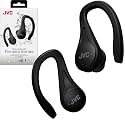 JVC Fitness Series HAEC25TB Sport True Wireless Earbuds, Black