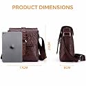 JVCV Waterproof Slim Crossbody Sling Bag 