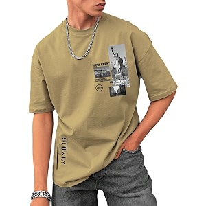 JVX Men Oversized Tshirt T Shirt
