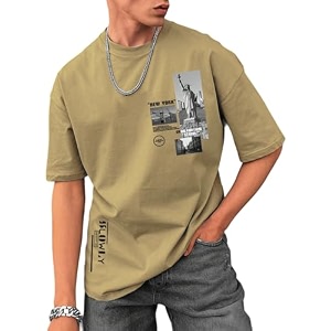JVX Men Oversized Tshirt T Shirt