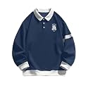 JVX Unisex-Adult Wool Blend Collared Neck Sweatshirt