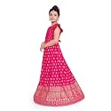 Jwalin Girls Pink Crepe Silk Maxi Length