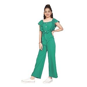 Jwalin Girls A-Line long Jumpsuit